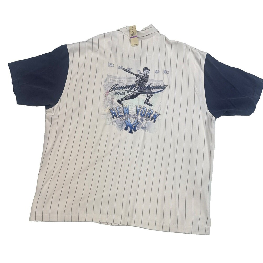 Tommy Bahama 2012 Collectors Edition Silk New York Yankees 517/1225 New With Tag